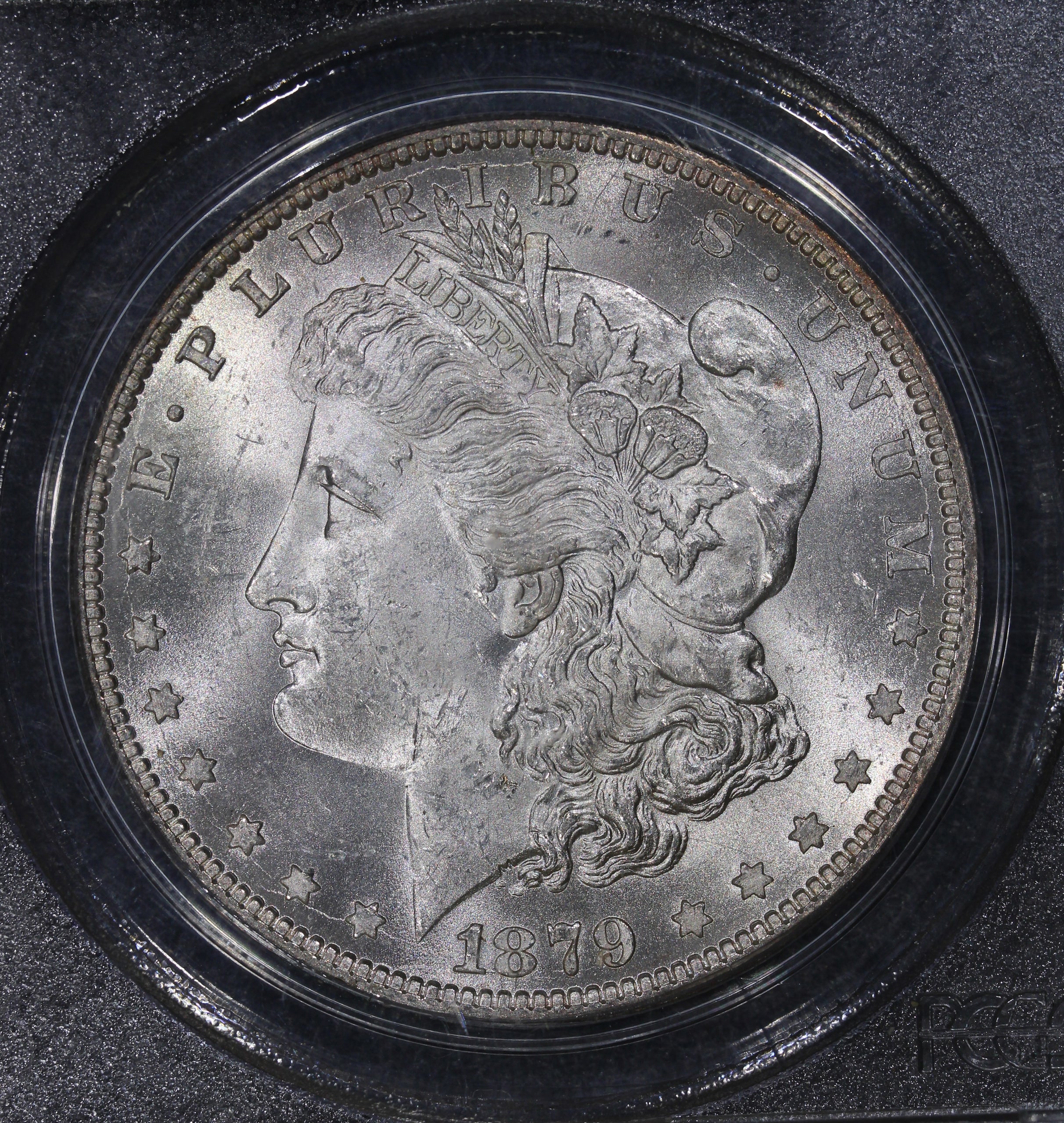 1879-O (MS63 CAC) $1 Morgan Silver Dollar Old Green Holder PCGS OGH