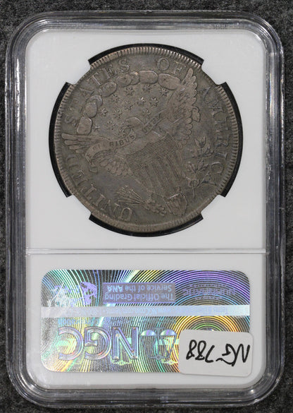 1799 (VF20 CAC) $1 Draped Bust Silver Dollar BB-160, B-12 NGC