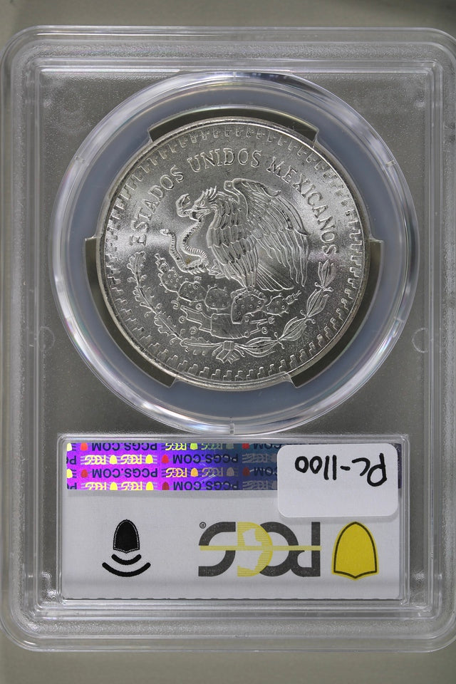 1982-Mo Mexico 1 Onza Libertad DDO PCGS MS65