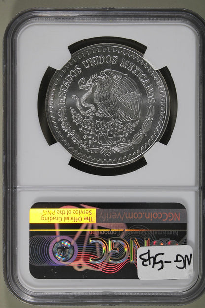 1994-Mo Mexico 1 Onza Libertad NGC MS67