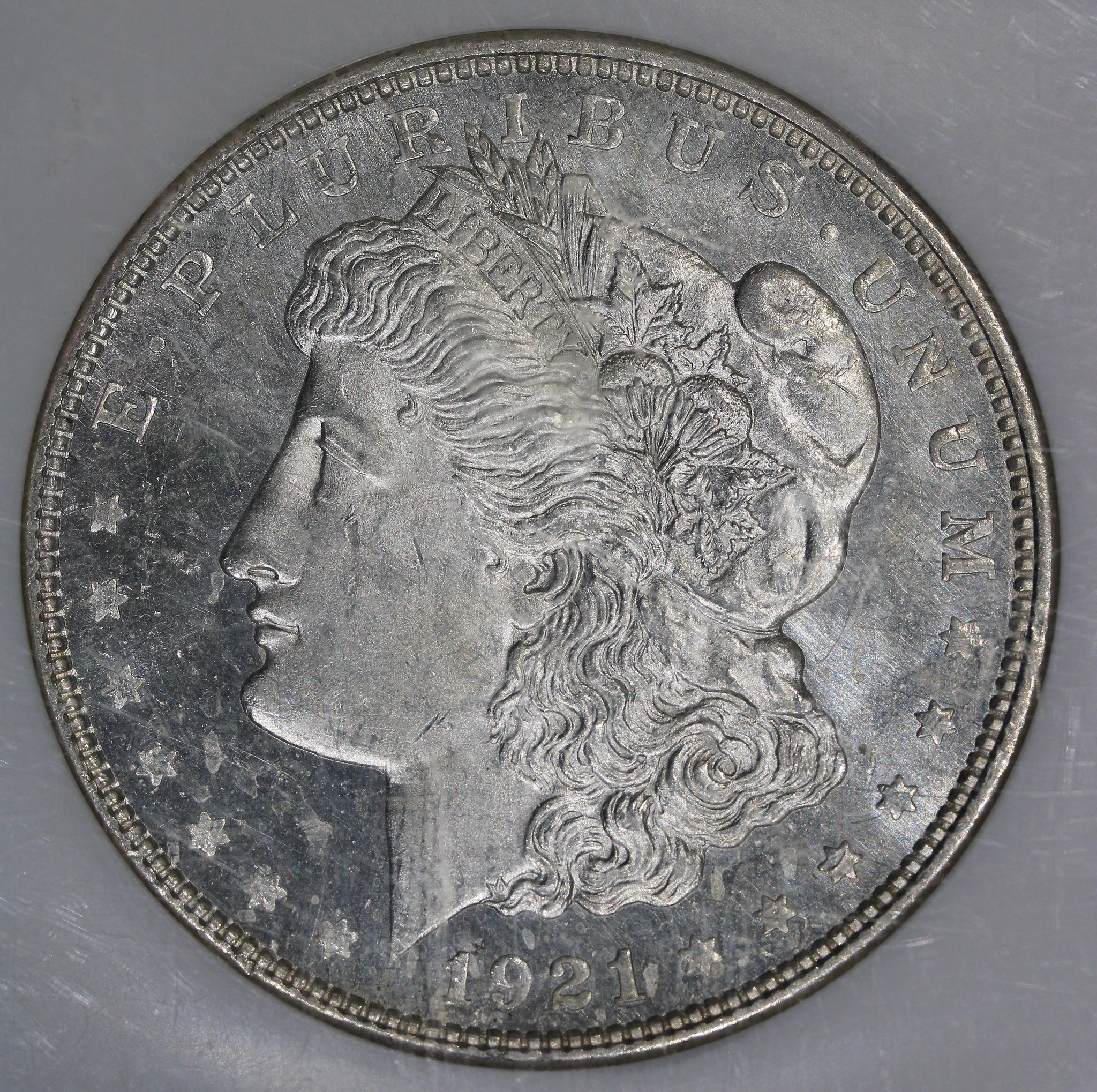 1921 (MS64 PL) $1 Morgan Silver Dollar Prooflike NGC