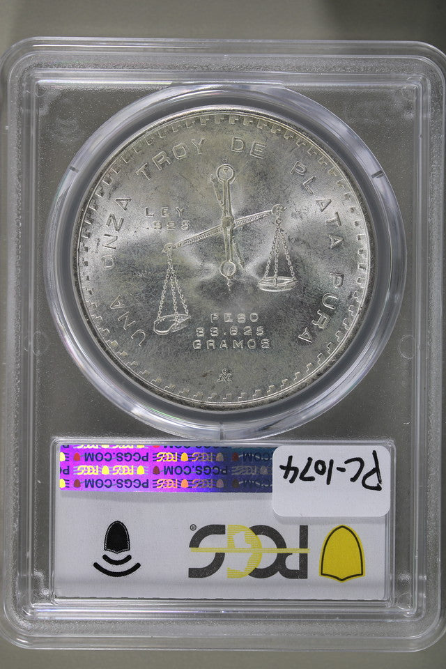 1980/79-Mo Mexico 1 Onza PCGS MS66