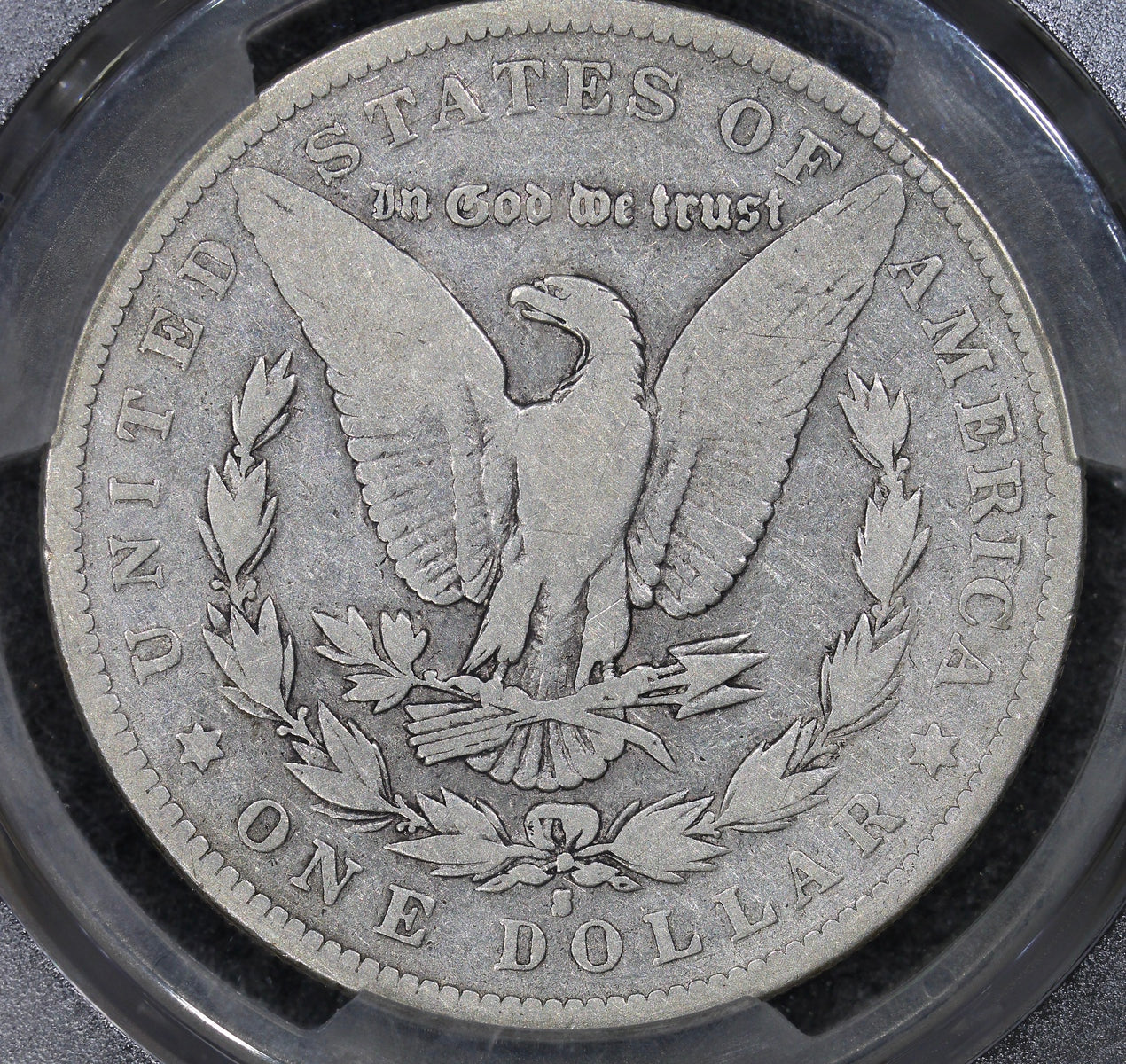 1893-S (G4) $1 Morgan Silver Dollar Key Date PCGS