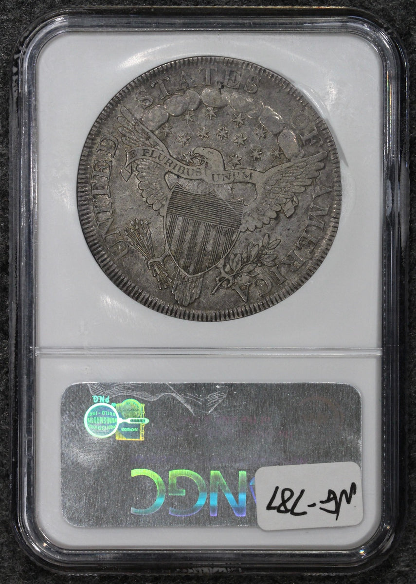 1799 (XF45 CAC) $1 Draped Bust Silver Dollar NGC