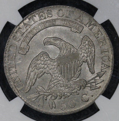 1826 (AU58) Capped Bust Half Dollar 50c NGC