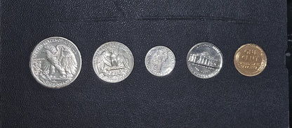 1941 Proof Set (5 Coins) In Bank Packaging
