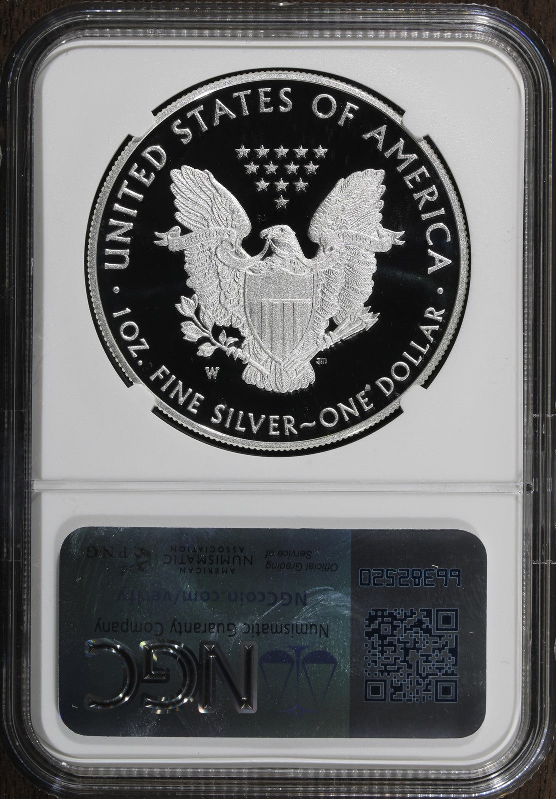2020-W V75 (PF70) Proof Silver Eagle NGC - End of World War II