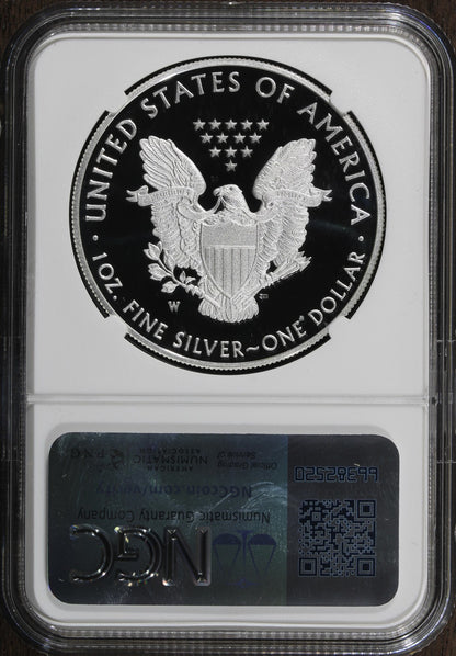 2020-W V75 (PF70) Proof Silver Eagle NGC - End of World War II