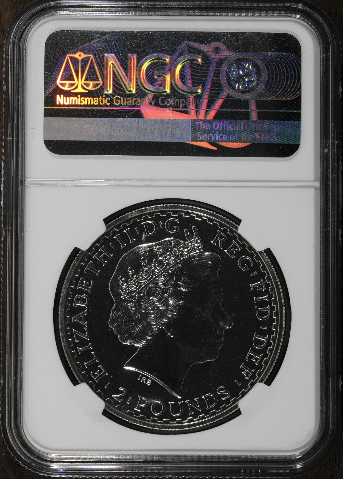 2003 (MS68 DPL) 1 oz Silver Great Britain Britannia £2 NGC