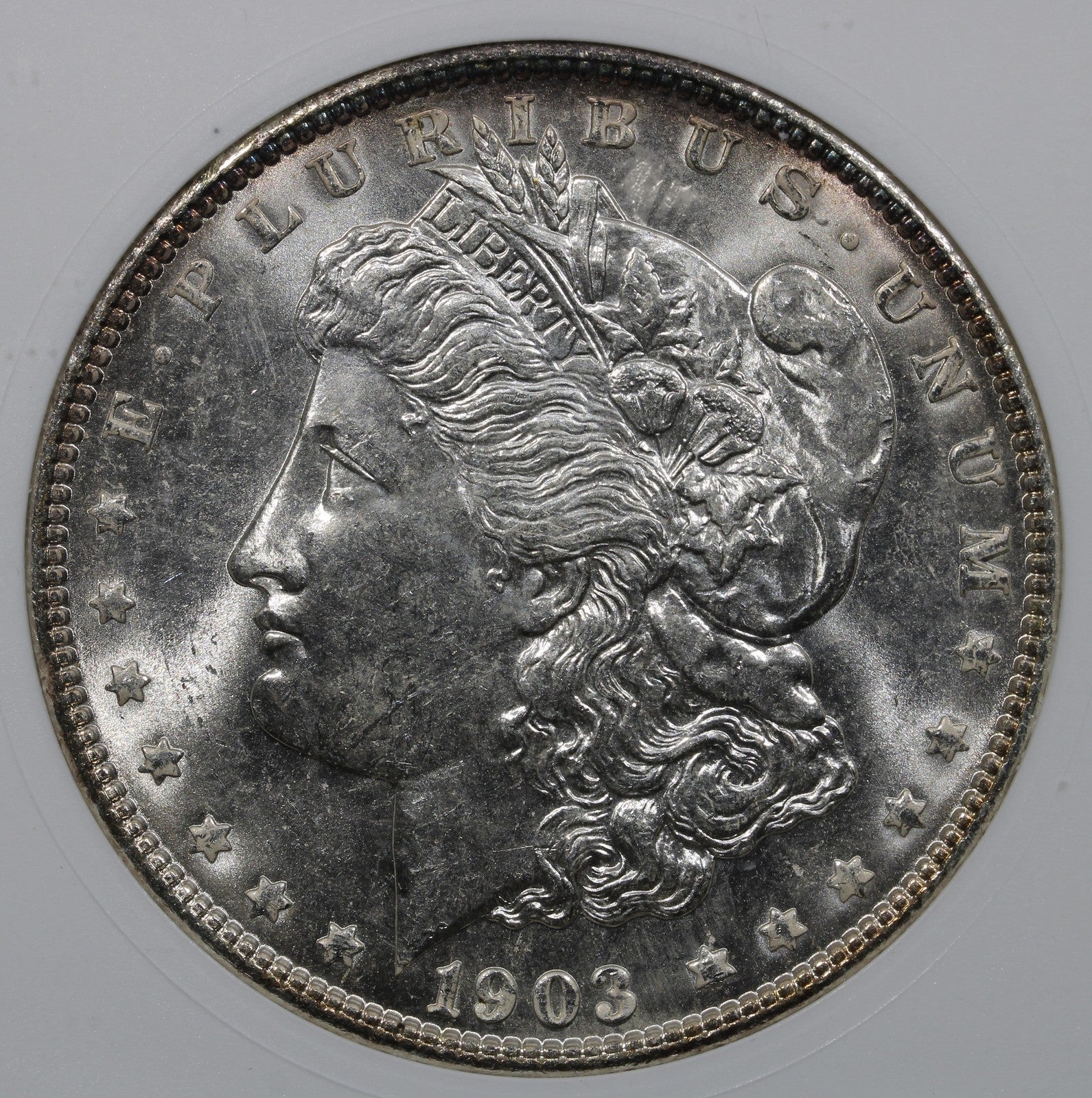 1903 (MS64) Morgan Silver Dollar $1 ANACS Soapbox - Old Holder