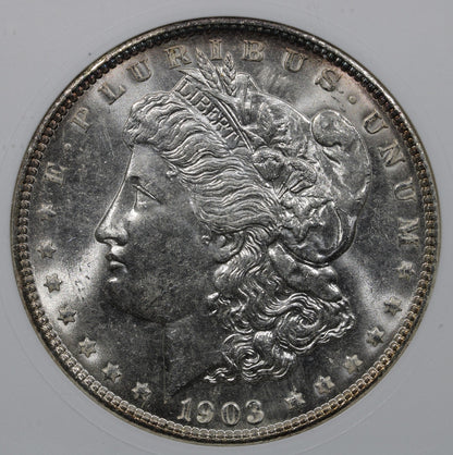 1903 (MS64) Morgan Silver Dollar $1 ANACS Soapbox - Old Holder