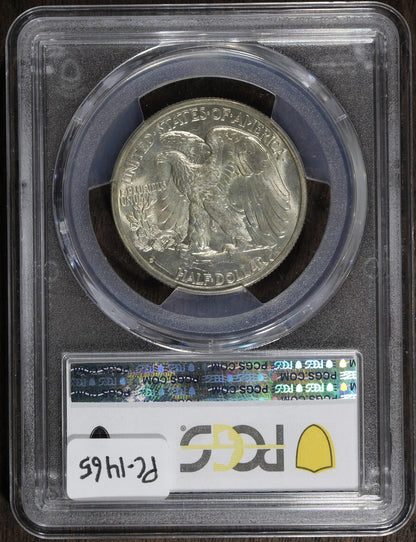 1938-D (MS66) Walking Liberty Half Dollar 50C PCGS - Key Date!