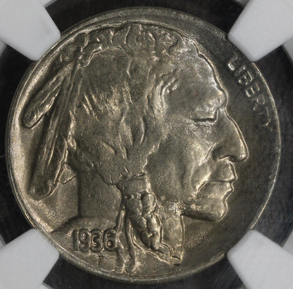 1936-D (MS65) Buffalo Nickel 5C NGC