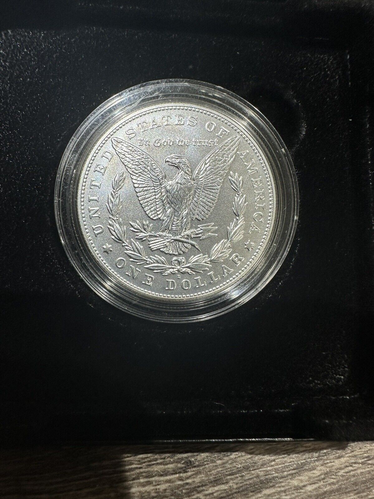 2021-D Morgan Silver Dollar w/ OGP & COA - 21XG - Denver