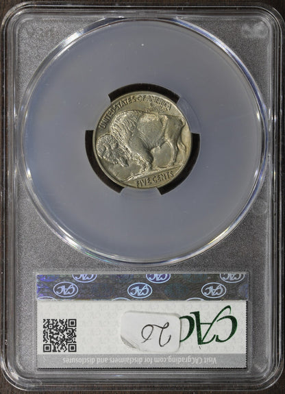 1936 (AU58+ CAC) Buffalo Nickel 5C CACG - PLUS