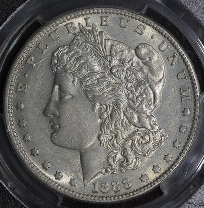 1888-S (AU55) Morgan Silver Dollar $1 PCGS - Better Date