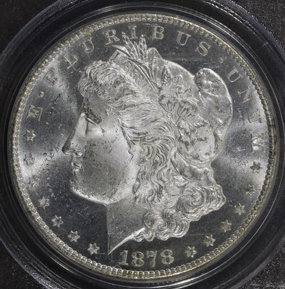 1878-CC (MS64 CAC) Morgan Silver Dollar $1 PCGS - Carson City