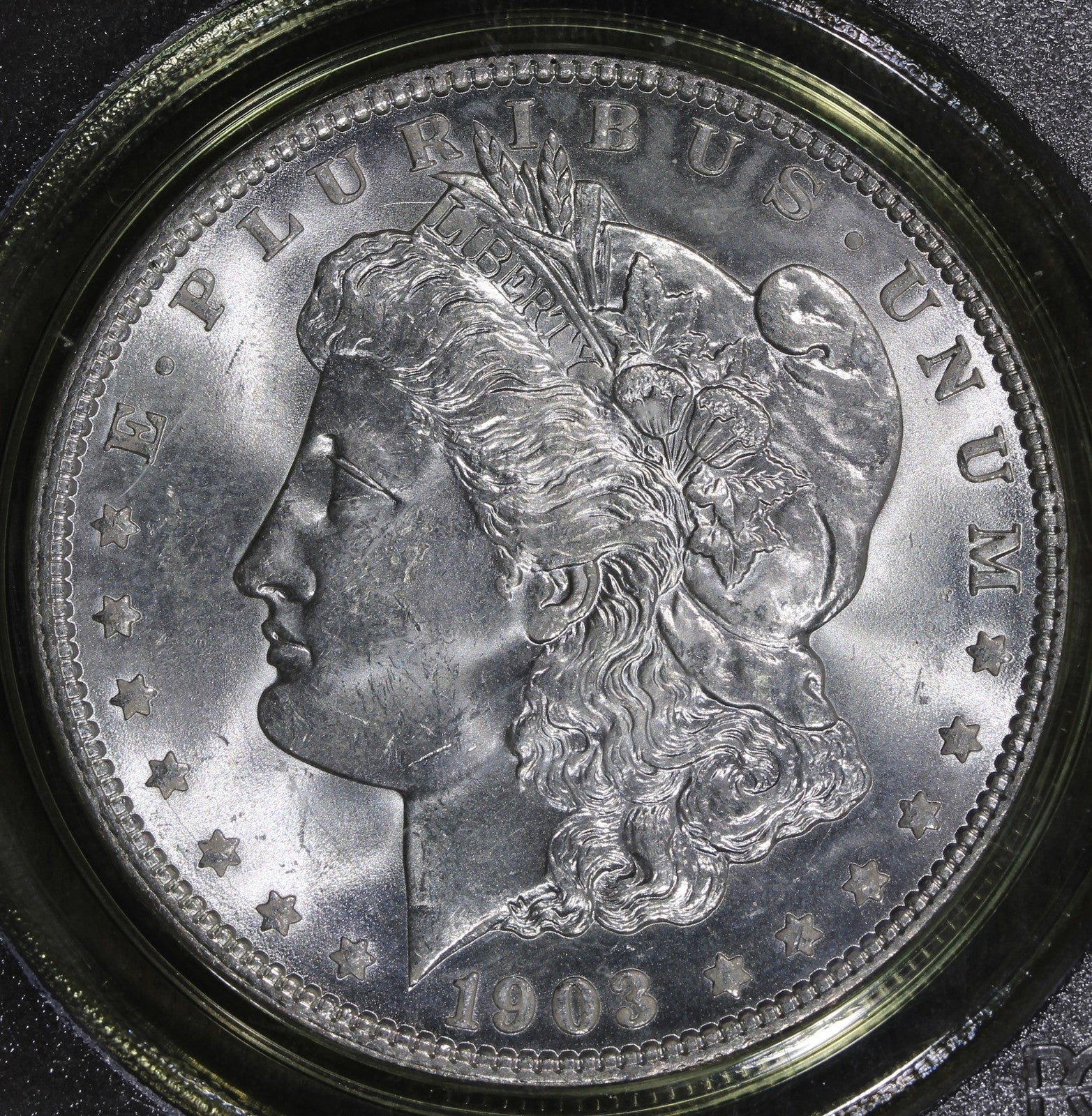 1903-O (MS63 CAC) Morgan Silver Dollar $1 PCGS OGH - Very PQ