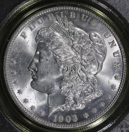 1903-O (MS63 CAC) Morgan Silver Dollar $1 PCGS OGH - Very PQ