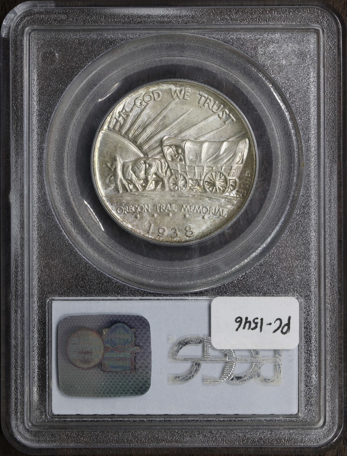1938-D (MS67 CAC) Oregon Trail Commemorative Half Dollar 50C PCGS - Superb