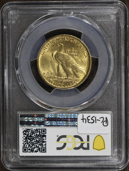 1907 (MS63) Indian Head Gold Eagle $10 PCGS - No Motto - First Year of Issue