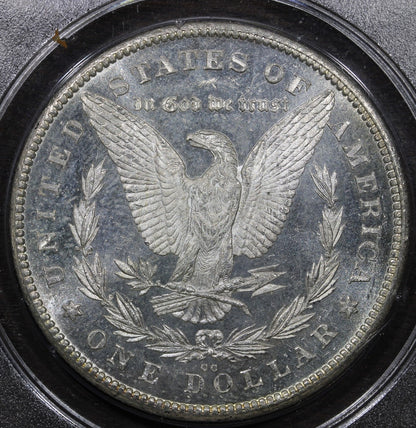 1878-CC (MS60) Morgan Silver Dollar $1 PCGS OGH Rattler - Carson City