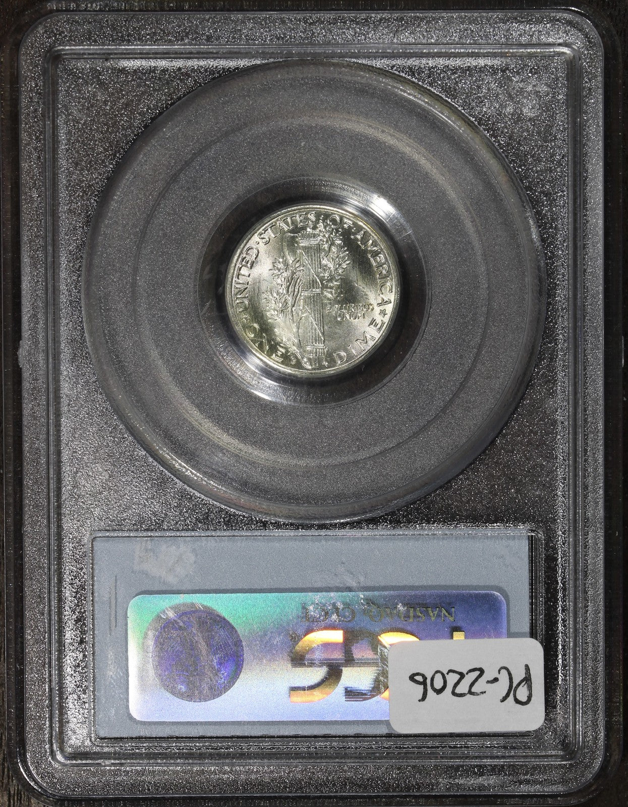 1943-D (MS66FB CAC) Mercury Dime 10C PCGS - Nice Surfaces