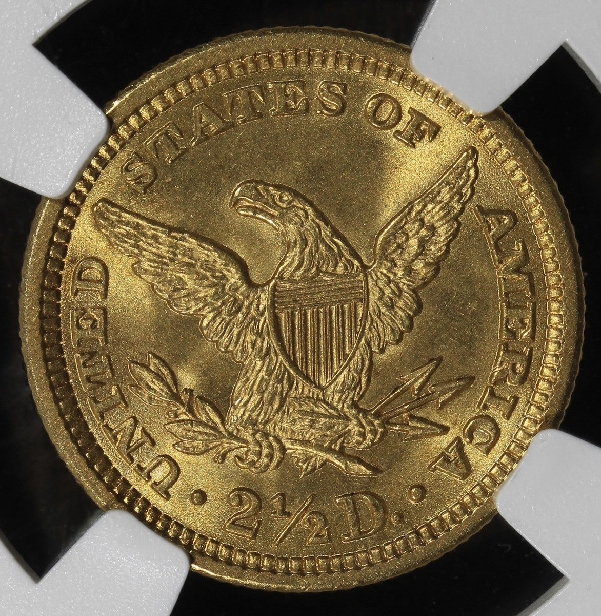 1906 (MS66 CAC) Liberty Head Gold Quarter Eagle $2.50 NGC