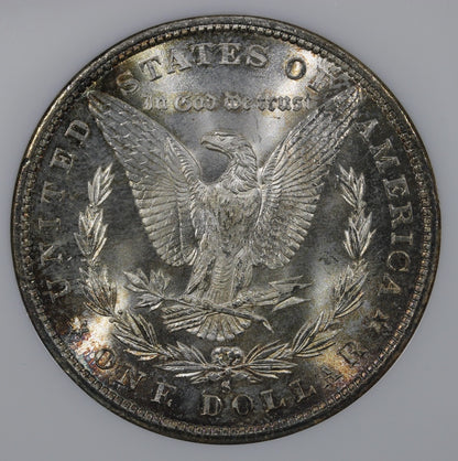 1880-S (MS65) Morgan Silver Dollar $1 NGC - Nicely Toned Gem - Old Holder