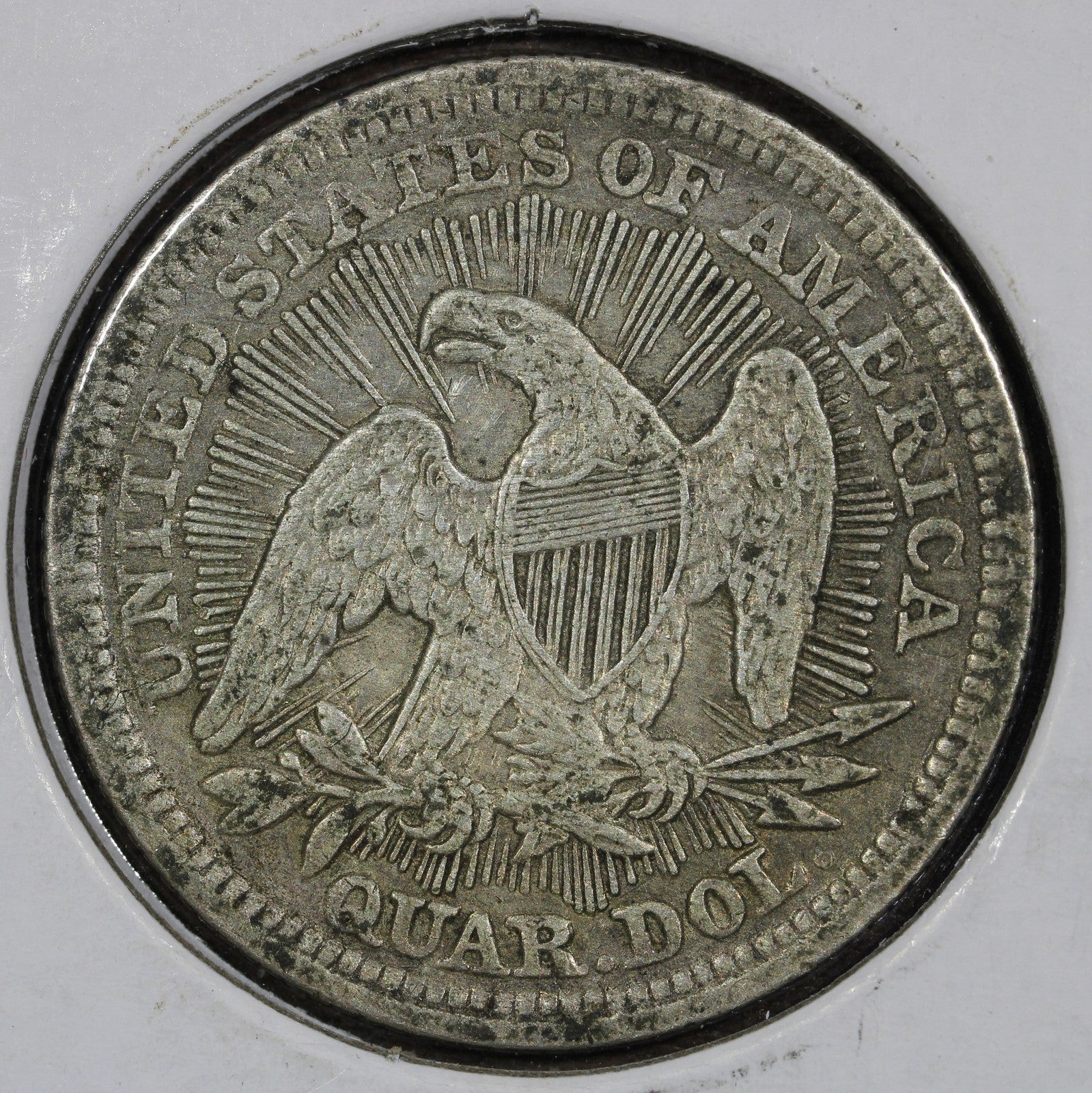 1853 Seated Liberty Quarter 25C XF - Lovely Arrows & Rays Type