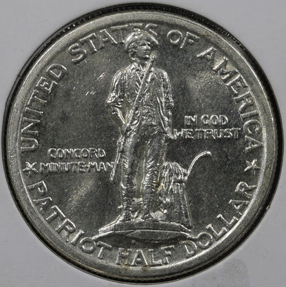 1925 Lexington Commemorative Half Dollar 50C - UNC Uncirculated