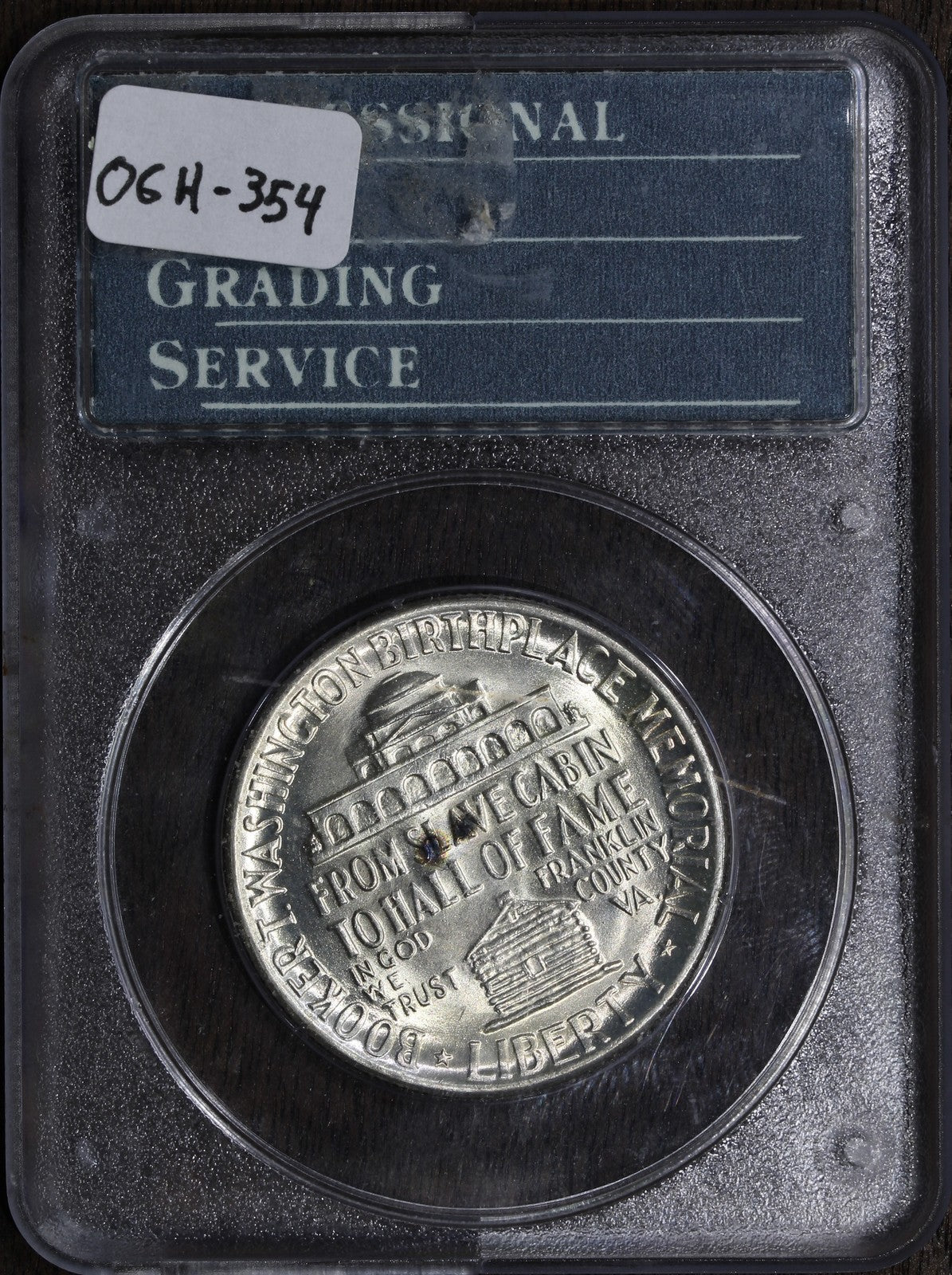 1947 (MS65) Booker T. Washington Commemorative Half Dollar 50C PCGS Rattler