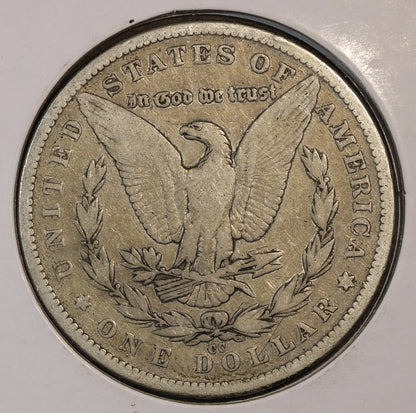 1890-CC Morgan Silver Dollar $1 F - Better Date