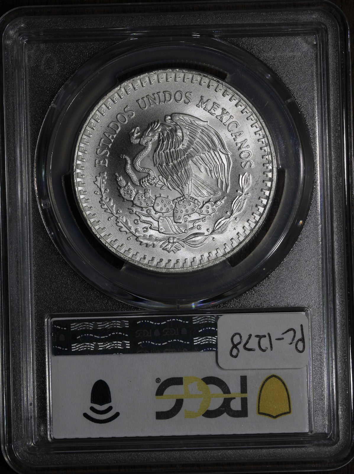 1991-Mo (MS69) Type 2 Mexican Silver Libertad Onza PCGS - Top POP