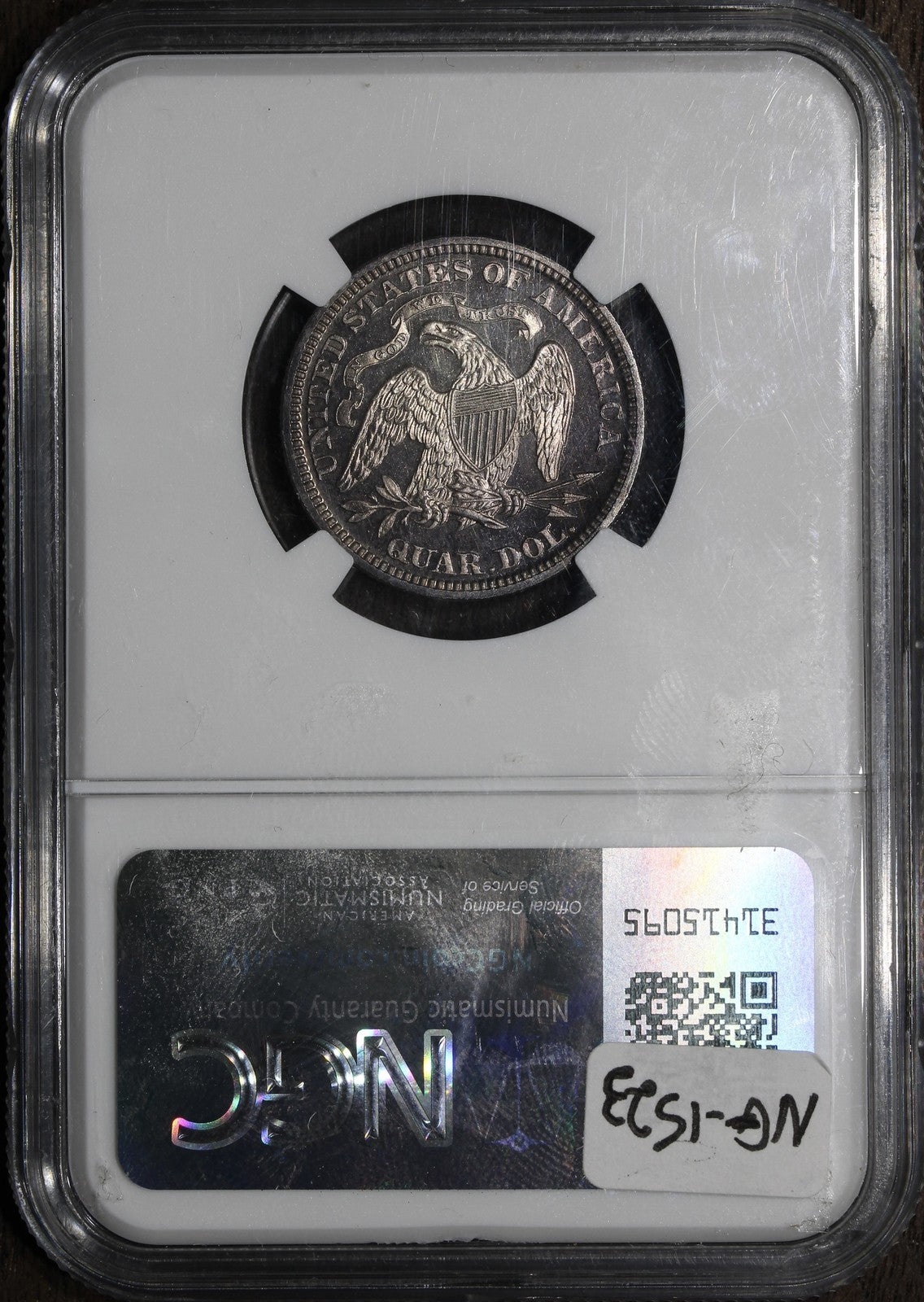 1880 (PF64 CAMEO) Seated Liberty Quarter 25C NGC - Beautiful Toning