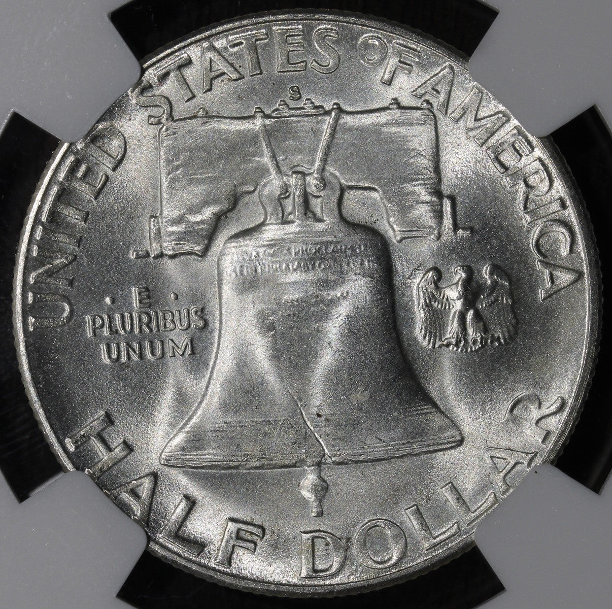 1949-S (MS67 FBL) Franklin Half Dollar 50C NGC - Blast White
