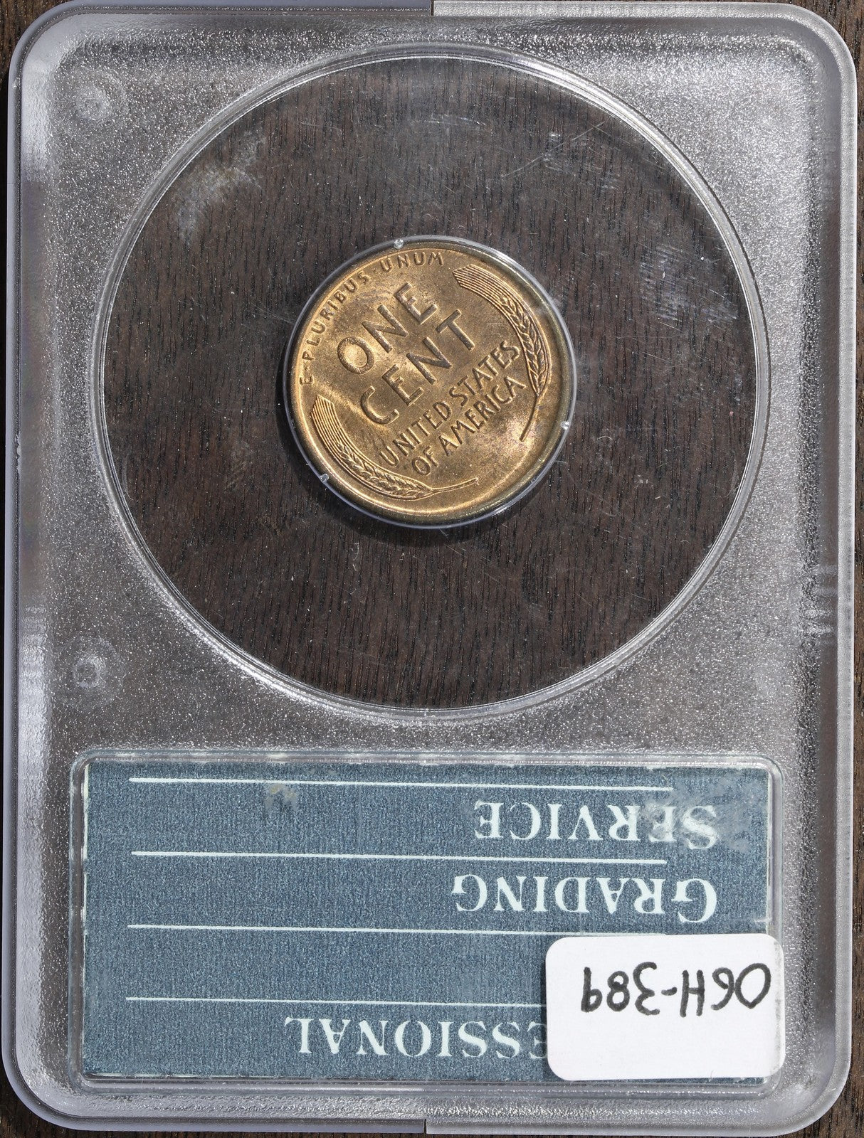 1917 (MS64RD) Lincoln Cent 1C PCGS Rattler - Old Holder