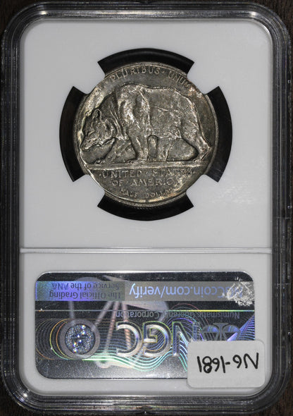 1925-S (MS66+ CAC) California Commemorative Half Dollar 50C NGC - Great Luster