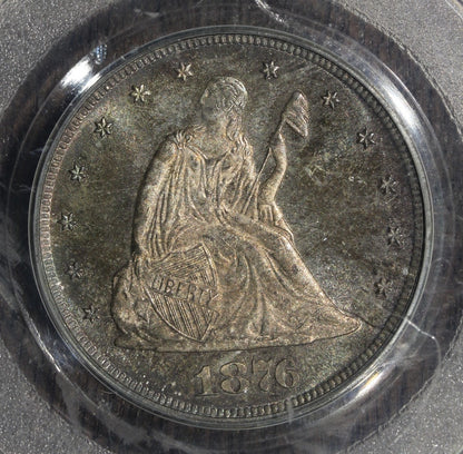 1876 (PR66) Proof Twenty Cent Piece 20C PCGS - Superb Gem Quality