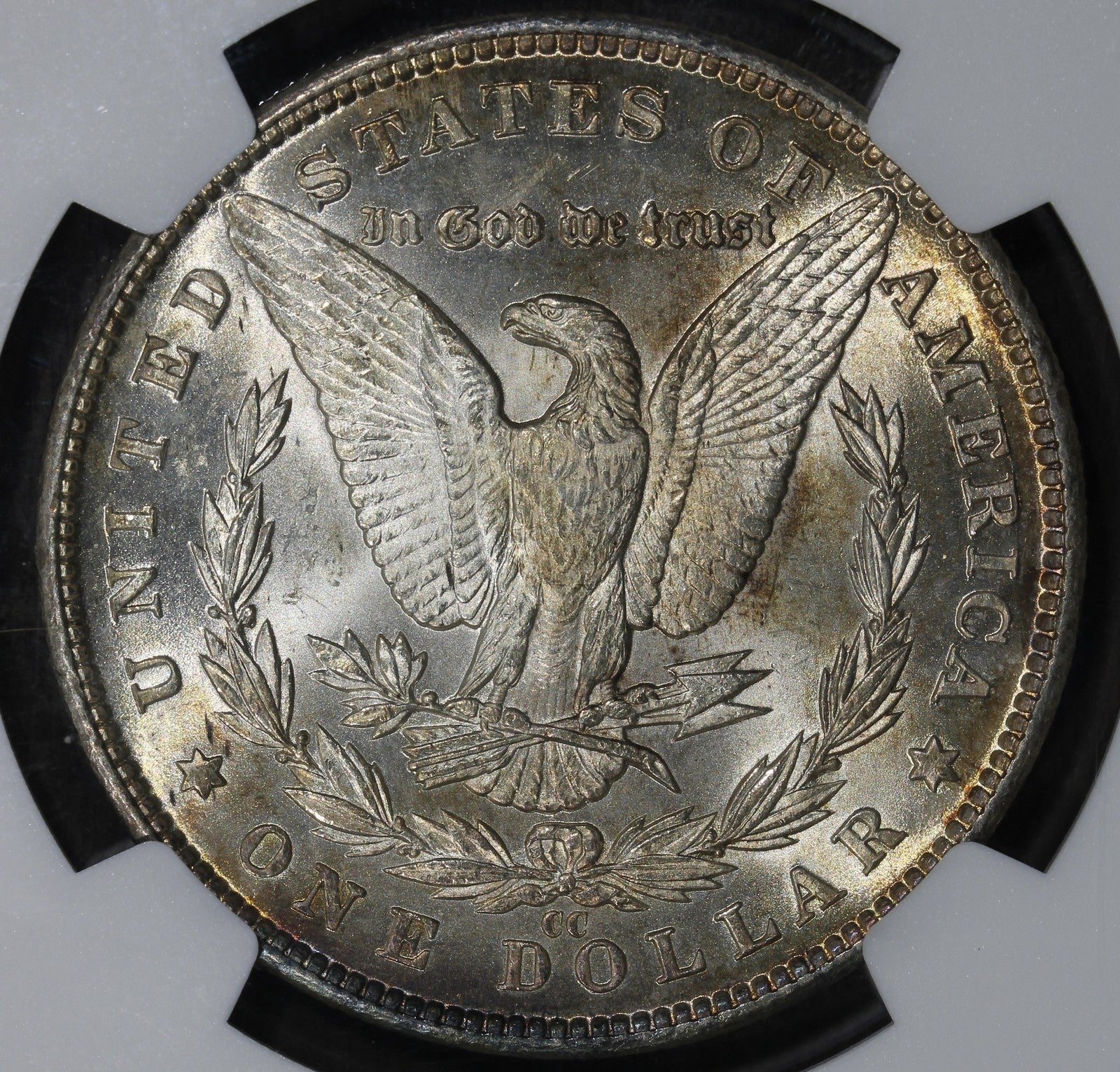 1890-CC (MS64) Morgan Silver Dollar $1 NGC - Nice Color Carson City