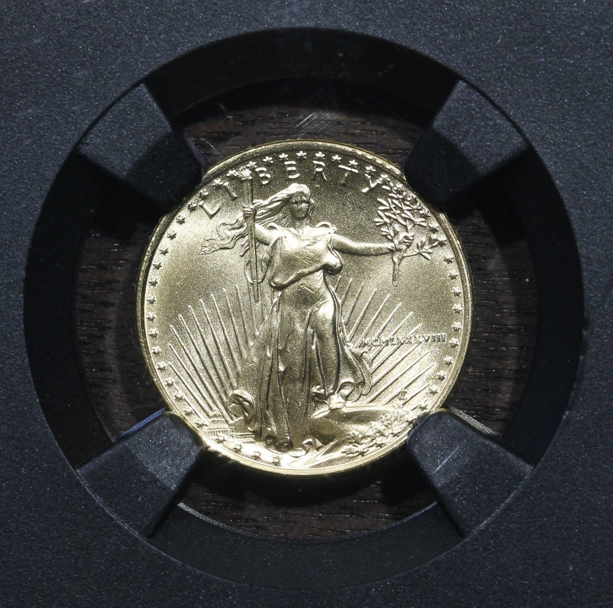 1988 (MS69) 1/10 oz American Gold Eagle $5 NGC