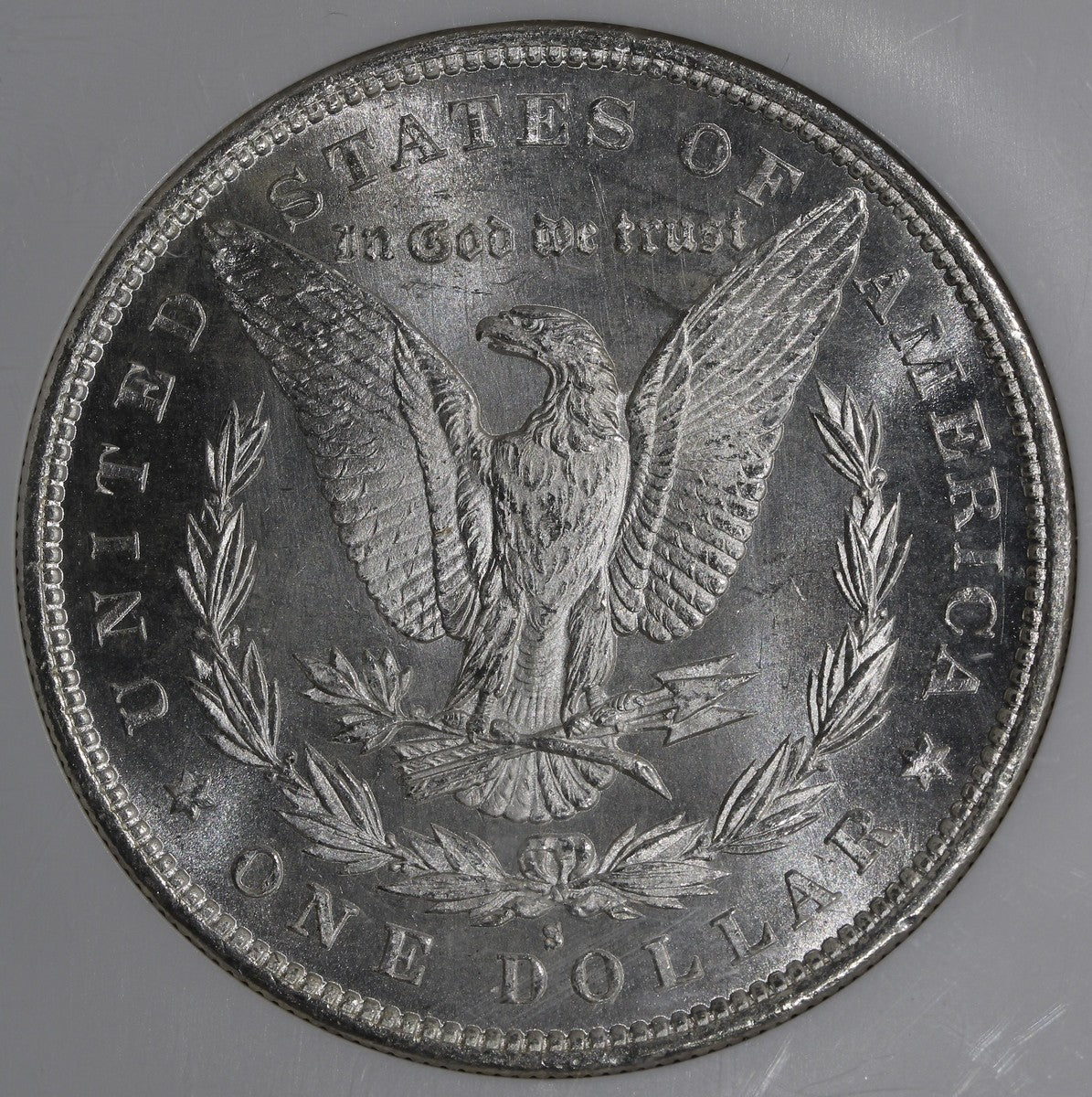 1879-S (MS67 CAC) Morgan Silver Dollar $1 NGC - Prooflike Obverse
