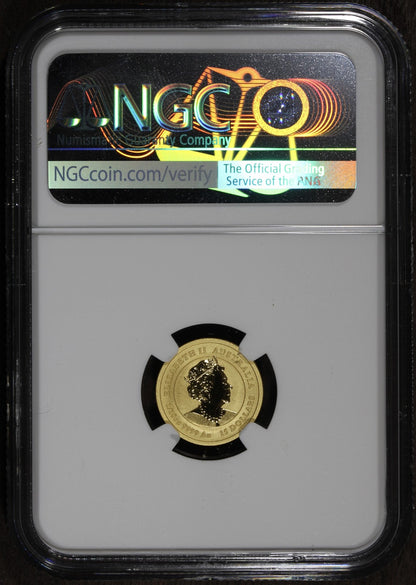 2020-P (MS70) Australia Year of the Mouse 1/10 oz Gold $5 NGC - Lunar Series