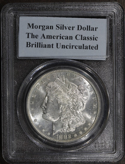 1882-S Morgan Dollar Brilliant Uncirculated PCGS - The American Classic