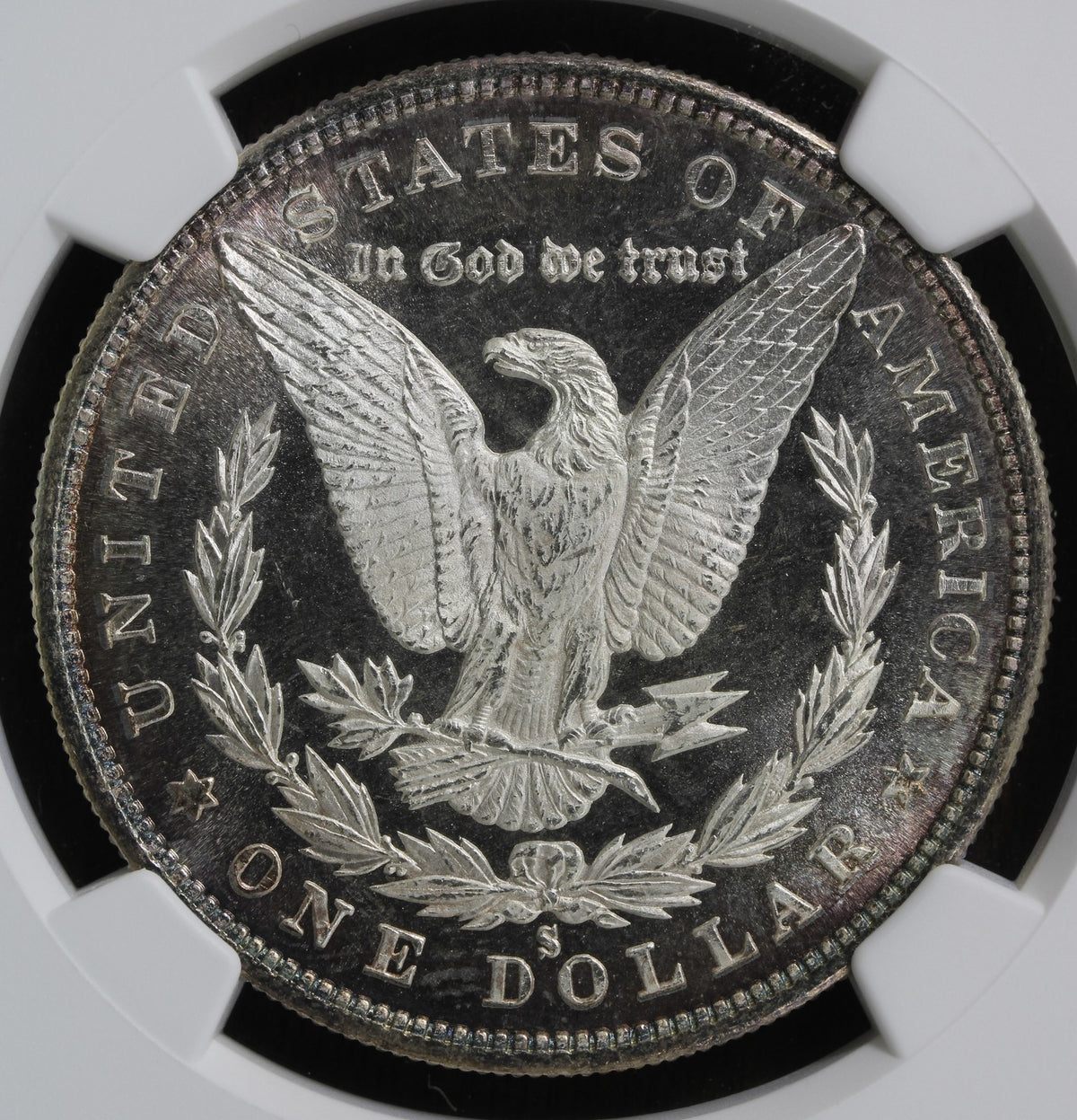 1880-S (MS67+) Morgan Silver Dollar $1 NGC - Stunning Reverse