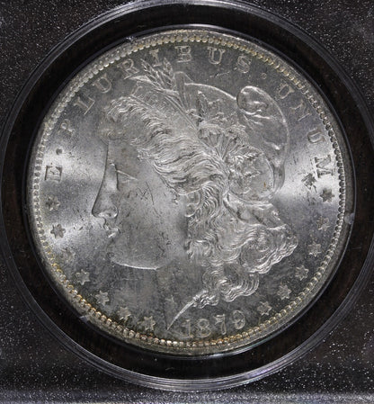 1879-O (MS63) Morgan Silver Dollar $1 PCGS Rattler - Better Date Rattler!