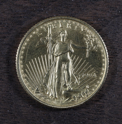 1994 $10 1/4 Oz American Gold Eagle - BU Uncirculated Key Date
