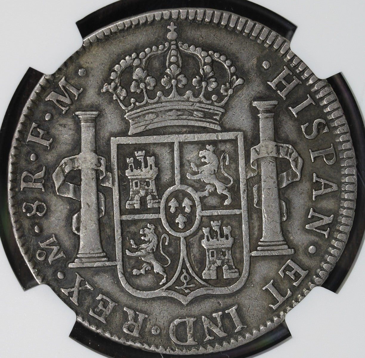 1799-Mo (XF Details) Mexican Silver 8 Real 8R NGC