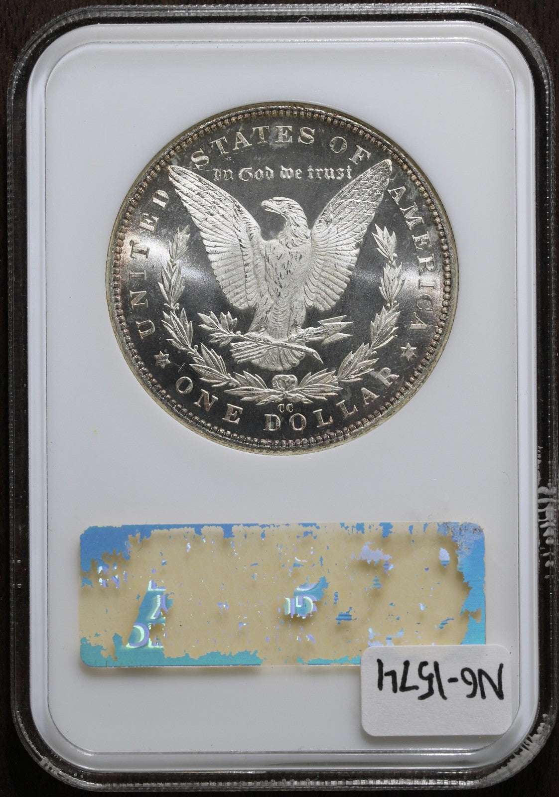 1882-CC (MS65 DMPL) Morgan Silver Dollar $1 NGC - Old Holder Fatty
