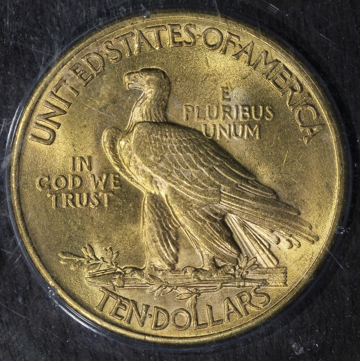 1926 (AU58 CAC) Indian Head Gold Eagle $10 PCGS Rattler